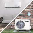 30,000 BTU 17.5 SEER ACiQ Single Zone Wall Mounted Mini Split System w/ WiFi - ACiQ-30W-HP230B / ACiQ-30Z-HP230B