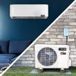 9,000 BTU 25.5 SEER ACiQ Platinum Single Zone Wall Mount Mini Split System  - Extreme Heat - WiFi Enabled