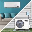 12,000 BTU 21.4 SEER2 ACiQ Single Zone Wall Mounted Mini Split System w/ WiFi