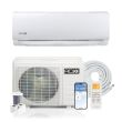 9,000 BTU ACIQ Essentials 19 SEER2 Single Zone Wall Mount Mini Split Heat Pump System - R454B | 115V - ACIQ-K09Z-HP115B / ACIQ-K09W-W-HP115B
