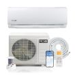 24,000 BTU ACiQ Essentials 21 SEER2 Single Zone Wall Mount Mini Split Heat Pump System - R454B | 230V - ACiQ-K24Z-HP230B / ACiQ-K24W-W-HP230B