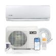9,000 BTU ACiQ Essentials 20 SEER2 Single Zone Wall Mount Mini Split Heat Pump System - R454B | 230V - ACiQ-K09Z-HP230B / ACiQ-K09W-W-HP230B