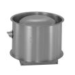 US Fan Direct Drive Upblast Restaurant Grease Roof Exhaust Wall Fan  19 Inch, 4340 CFM, 0.5 HP, 120 Volts, 1 Phase - PDURG185-0.5-1P