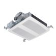 50-80-100 CFM 0.6 Sones ACiQ SlimLine Bathroom Exhaust Fan with LED Light - AESD100-3 / LED.SEP