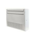 Mitsubishi 15,000 BTU 21.8 SEER Floor Mounted Mini Split H2i Hyper Heat Single Zone Heat Pump System - MUFZ-KJ15NAHZ / MFZ-KJ15NA