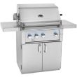Summerset Alturi 36-Inch 3-Burner Freestanding Gas Grill With Red Brass Burner & Rotisserie - ALT36R-NG / ALT36R-LP / CARTALT36