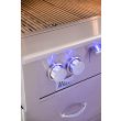 Summerset Alturi 36-Inch 3-Burner Built-In Gas Grill With Red Brass Burner & Rotisserie - ALT36R - External Lights