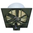 Coolair 60" Upblast Axial Roof Exhaust Fan Belt Drive 52217 CFM 7.5 HP 3 Phase - JBHX60R-7.5-3P