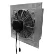 Canarm 10 Inch Shutter Mounted Direct Drive Two Speed Exhaust Fan  500/388 CFM 115V
