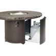 The Outdoor Greatroom Beacon Marbelized Noche Chat Height Gas Fire Pit Table - BC-20-MNB