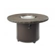 The Outdoor Greatroom Beacon Marbelized Noche Chat Height Gas Fire Pit Table - BC-20-MNB