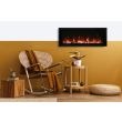 Amantii Panorama BI Extra Slim Smart Electric Fireplace - BI-XTRASLIM-B