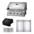 Napoleon 500 Series 32-Inch Built-in Gas Grill & Outdoor Kitchen Package - BI32