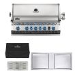 Napoleon Prestige PRO 36-Inch 4-Burner Built-In Gas Grill & Outdoor Kitchen Package - BIPRO665RB