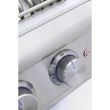 Blaze 32-Inch 4-Burner Premium LTE+ Gas Built-In Grill with Rear Burner and Built-in Lighting System - BLZ-4LTE3