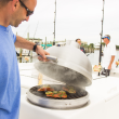Blaze 20-Inch Cast Aluminum Kamado Grill - Shown Built-In
