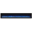 Napoleon Alluravision 100 Deep Depth Electric Fireplace - NEFL100CHD -side view 2