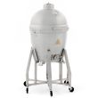 Blaze 20-Inch Cast Aluminum Kamado Grill with Cart - BLZ-20-KAMADO / BLZ-20KMDO2-CART - closed on cart