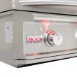 Blaze Professional 34-Inch 3-Burner Built-In Gas Grill With Rear Infrared Burner - BLZ-3PRO - knob lights
