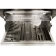 Blaze Professional 34-Inch 3-Burner Freestanding Gas Grill With Rear Infrared Burner - BLZ-3PRO / BLZ-3PRO-CART - cooking area