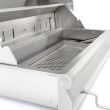 Blaze 32-Inch Freestanding Stainless Steel Charcoal Grill With Adjustable Charcoal Tray - BLZ-4-CHAR /BLZ-4-CART