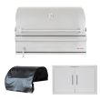 Blaze Charcoal 32-Inch Grill Built-In Grill W/Outdoor Kitchen Package Options - BLZ-4-CHAR
