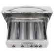 Blaze Gas Grill - LTE - 4 Burner - interior With Lights with Cart Combo