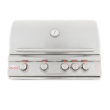 Blaze Gas Grill - LTE - 4 Burner With Lights with Cart Combo - grill closed