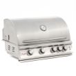 Blaze Gas Grill - LTE- 4 Burner Marine Grade With Lights - closed grill