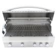 Blaze Professional 44-Inch 4-Burner Freestanding Gas Grill With Rear Infrared Burner - BLZ-4PRO / BLZ-4PRO-CART - grill top overview