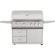 Blaze Professional 44-Inch 4-Burner Freestanding Gas Grill With Rear Infrared Burner - BLZ-4PRO / BLZ-4PRO-CART - closed