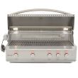 Blaze Professional 44-Inch 4-Burner Freestanding Gas Grill With Rear Infrared Burner - BLZ-4PRO / BLZ-4PRO-CART grill with lights
