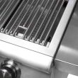 Blaze LTE 40-Inch 5-Burner Built-In Gas Grill With Rear Infrared Burner & Grill Lights - cooking grid detail