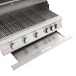 Blaze LTE 40-Inch 5-Burner Freestanding Gas Grill With Rear Infrared Burner & Grill Lights - BLZ-5LTE2 / BLZ-5-CART - drip tray