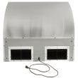 Blaze 42-Inch Stainless Steel Outdoor Vent Hood - 2000 CFM - BLZ-WVH-42
