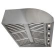 Blaze 42-Inch Stainless Steel Outdoor Vent Hood - 2000 CFM - BLZ-WVH-42