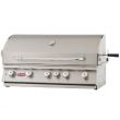 Bull 38" Grill Head Brahma 5 Burner 90,000 BTU's Lights, Rotis & Rotis Burner - 57568/9 - Left view