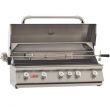 Bull 38" Grill Head Brahma 5 Burner 90,000 BTU's Lights, Rotis & Rotis Burner - 57568/9 - Right View