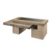 The Outdoor Greatroom Brown Uptown Gas Fire Pit Table - UPT-1242-BRN