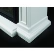 Napoleon The Taylor Electric Fireplace Mantel Package - NEFP33-0214W - Side View 1