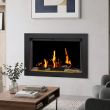Buck 40" Strata LCD Electric Fireplace with App-Control, Remote, 5,000 BTU Heater & Logs for 110/120V - BE L40LCD