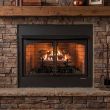 Buck Stove 18 "CR Ceramic Series Ventless Gas Log Set with Manual Thermostat Control for Natural Gas - GL CR8TNAT