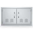 Sunstone Classic 30-Inch Vented Double Door Flush Mount - C-DD30- Front View