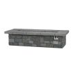 Real Flame Sedona Large Rectangular Propane Fire Pit With Natural Gas Conversion Kit - Gray - C11813LP-GRY - 4