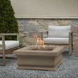 Real Flame Treviso Round Propane Fire Pit With Natural Gas Conversion Kit - Dove Gray - C11842LP - Lifestyle