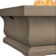 Real Flame Treviso Round Propane Fire Pit With Natural Gas Conversion Kit - Dove Gray - C11842LP - Detail