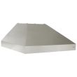 Coyote 48" W x 30" D Chimney Hood- C1HOOD48 - Side