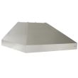 Coyote 48-Inch Outdoor Vent Hood With 1200 CFM Blower - Side