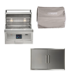 Coyote Pellet 36-Inch Built-In Grill W/Outdoor Kitchen Package Options - C2P36-PKG-1