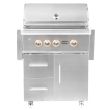 Coyote 30" S-Series Portable With Cart Gas Grill - C2SL30LP-FS